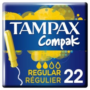 CO TAMPAX COMPAK REGULAR 22U