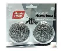 ES ESTROPAJO ACERO INOX 2 UNIDAD
