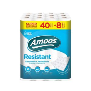 HI HIGIENICO AMOOS RESIST 48 ROLLOS