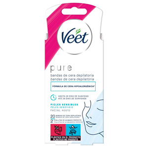AF BANDA DEPIL FACIAL VEET 20U
