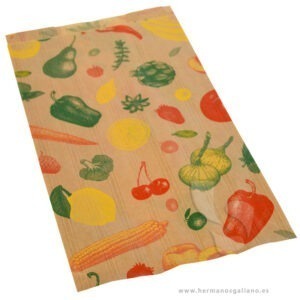 BO BOLSA KRAFT 23+5X37 FRUTA 1000U