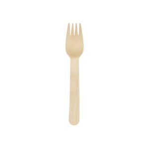 CB TENEDOR MADERA 16CMS (100U/APROX
