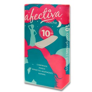 CO COMPRESA AFECTIVA NOCHE 10U