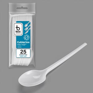 CB CUCHARILLA POSTRE 25U/B
