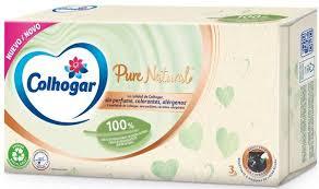 PA PAÑUELO FACIAL NATURAL PURE 80U