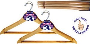PI SET 3 PERCHAS MADERA NATURAL