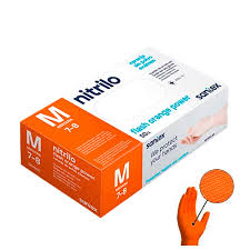 IGU GUANTES NIT NARANJA T/L