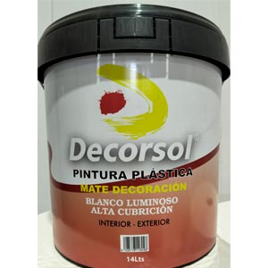 Pintura mate decoración