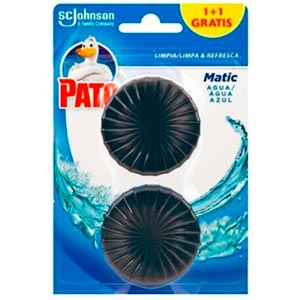 WC PATO PASTILLA WC AZUL 1+1