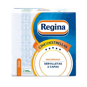 SE SERVILLETA38X38 REGINA 5 ESTRELL