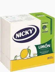 SE SERVILLETA MAXI LIMON 33X33 2C