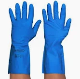 GU GUANTE SATINADO AZUL T/M
