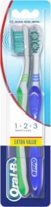 CEPILLO DEN ORAL B 1.2.3 CLEAN