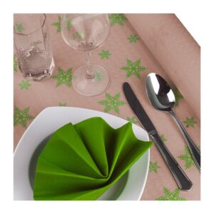 ROLLO MANTEL ESTRELLA VERDE